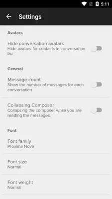 Mei Messaging android App screenshot 3